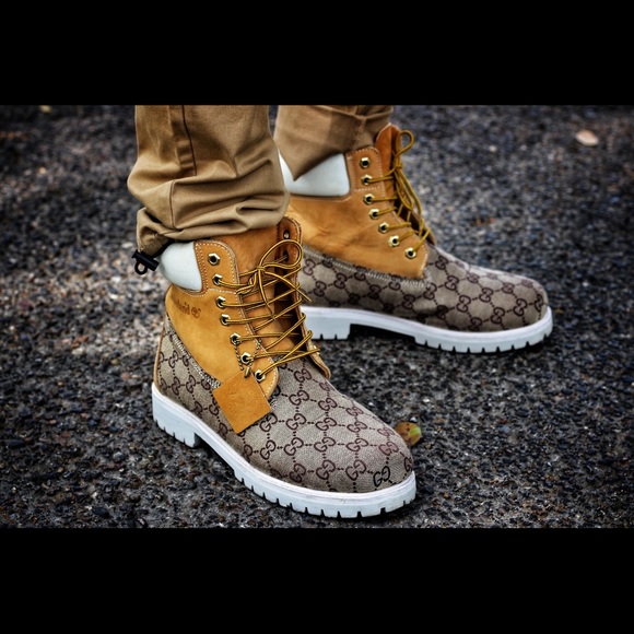 Gucci X Timberland Customs boots - Picture 2 of 9
